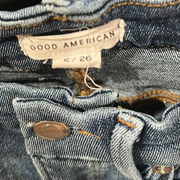 NWOT Good American side split ankle jeans - Picture 8 of 8